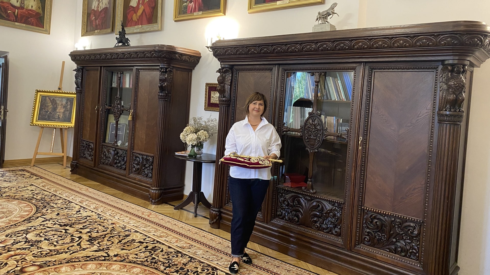 Złote pokoje Pałacu Branickich do zwiedzania, fot. Dorota Sokołowska